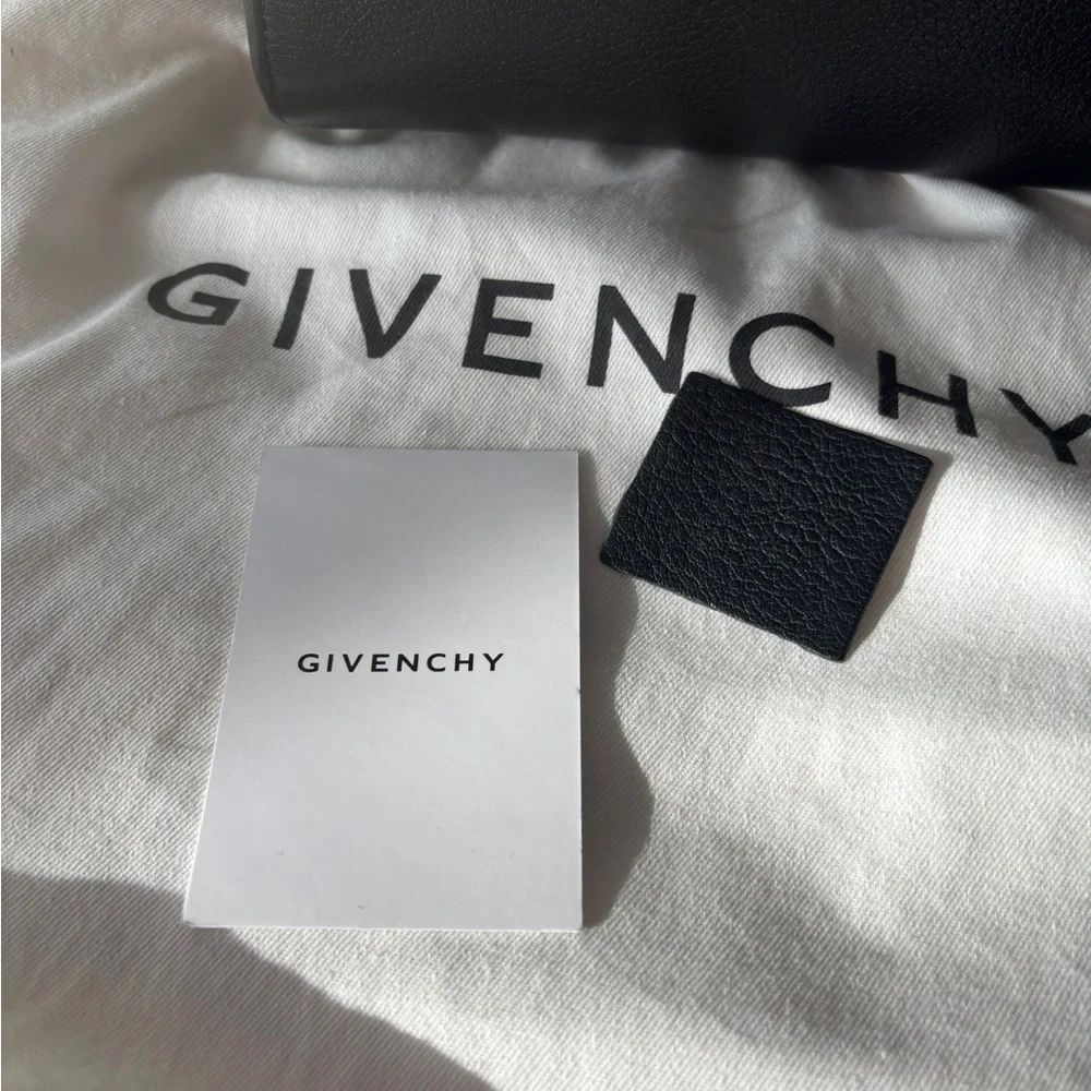 Givenchy Antigona Black Leather Satchel Bag Mini